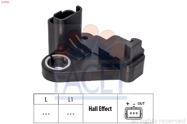 Sensor, crankshaft pulse