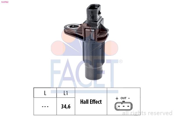 Sensor, crankshaft pulse