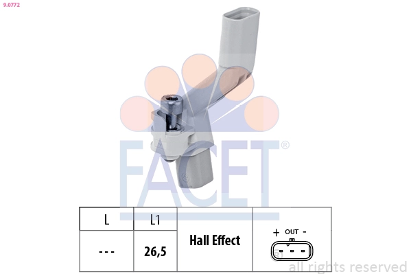 Sensor, crankshaft pulse