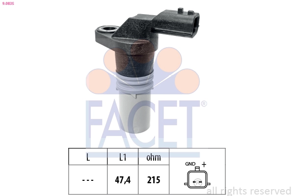 Sensor, crankshaft pulse