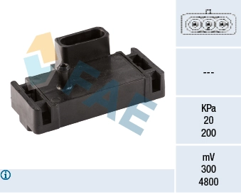 Sensor, intake manifold pressure