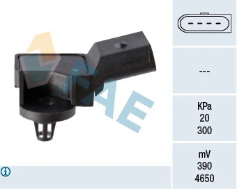 Sensor, boost pressure