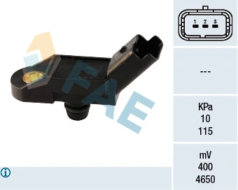 Sensor, intake manifold pressure