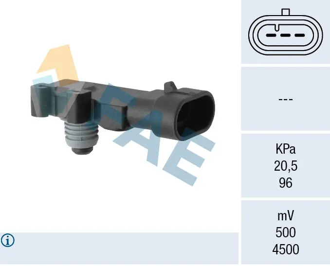 Sensor, intake manifold pressure