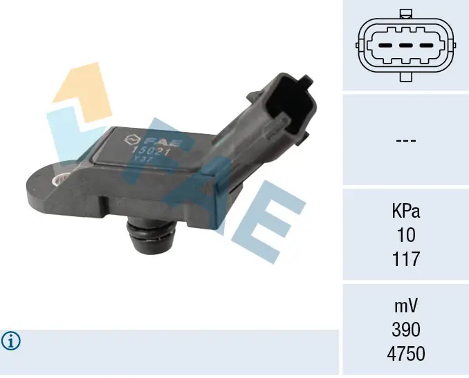Sensor, intake manifold pressure