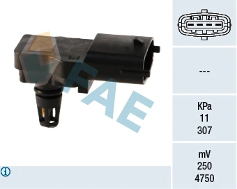 Sensor, boost pressure