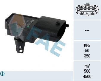 Sensor, boost pressure