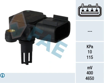 Sensor, intake manifold pressure
