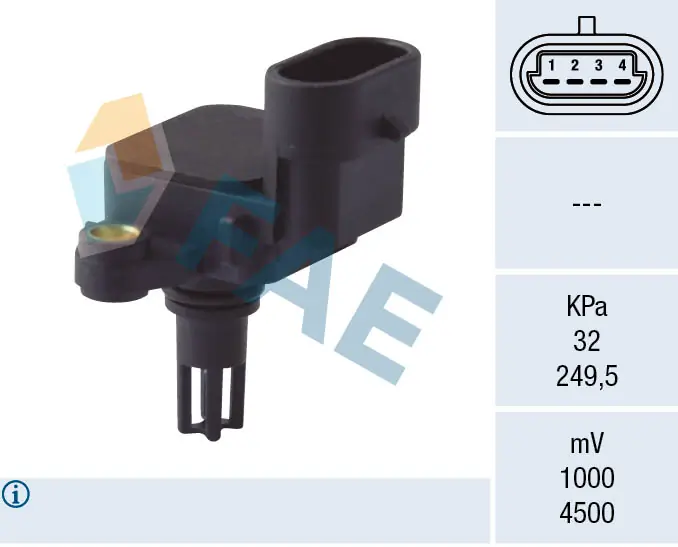 Sensor, intake manifold pressure