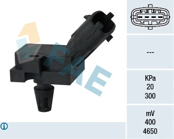 Sensor, boost pressure