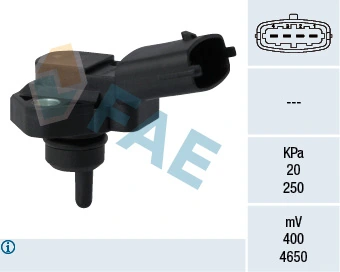 Sensor, boost pressure
