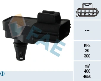 Sensor, boost pressure