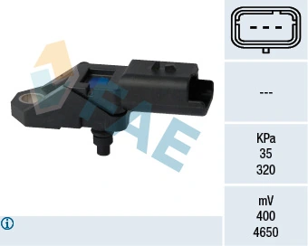 Sensor, intake manifold pressure