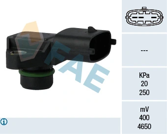 Sensor, intake manifold pressure
