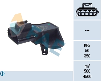 Sensor, intake manifold pressure
