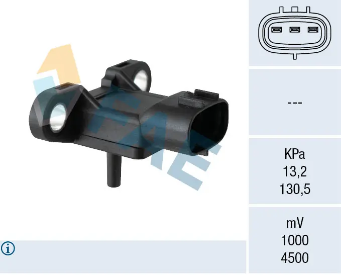 Sensor, intake manifold pressure