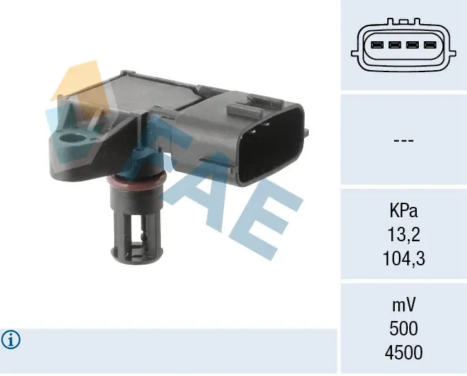 Sensor, intake manifold pressure