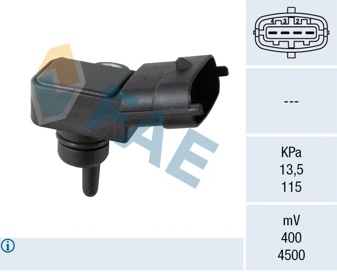 Sensor, intake manifold pressure