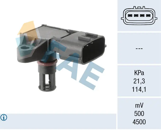 Sensor, intake manifold pressure