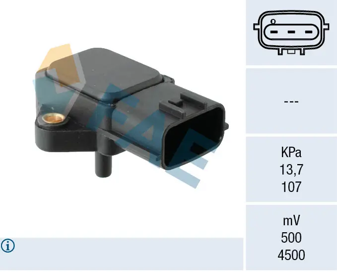 Sensor, intake manifold pressure
