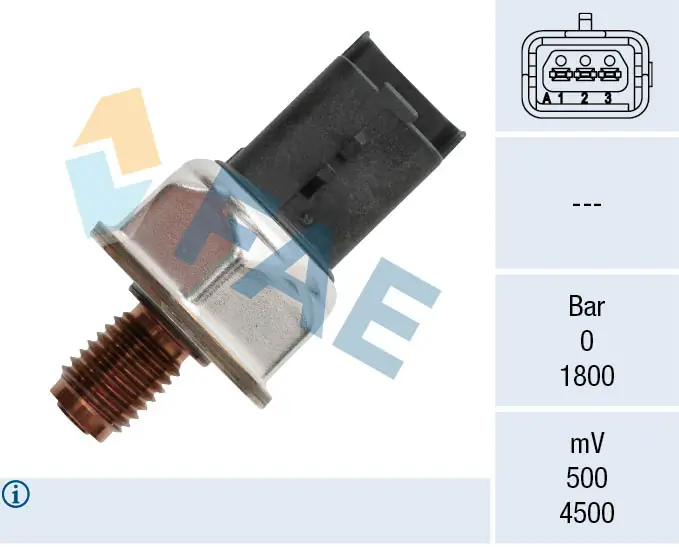 Sensor, fuel pressure