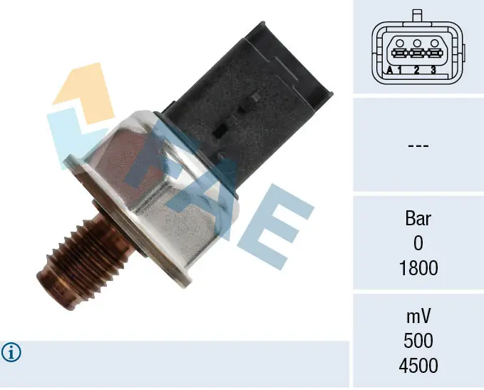 Sensor, fuel pressure