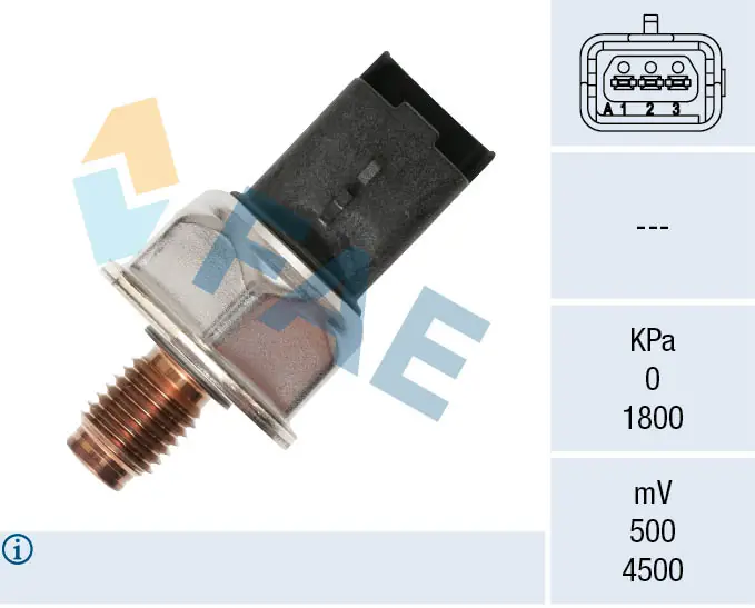 Sensor, fuel pressure