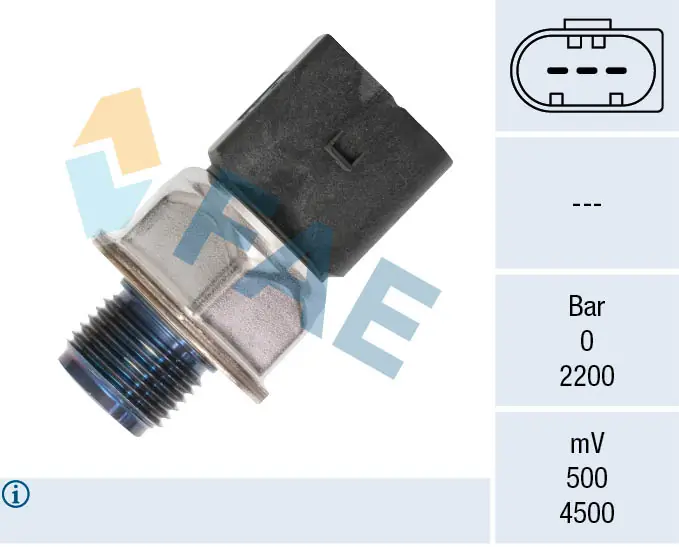Sensor, fuel pressure