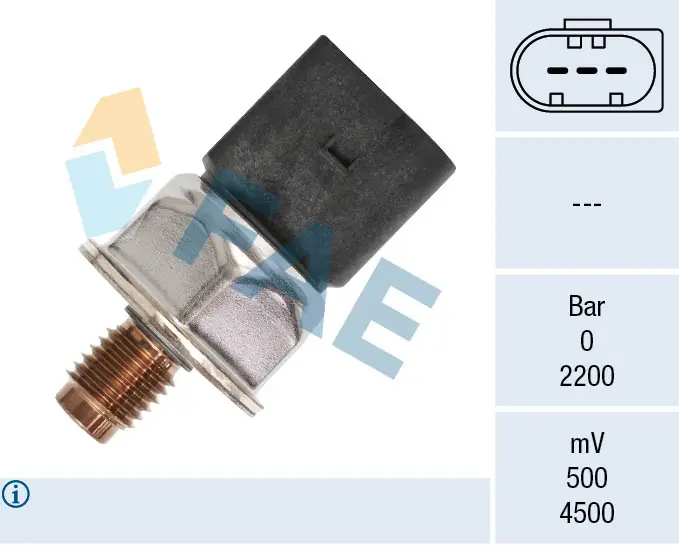Sensor, fuel pressure