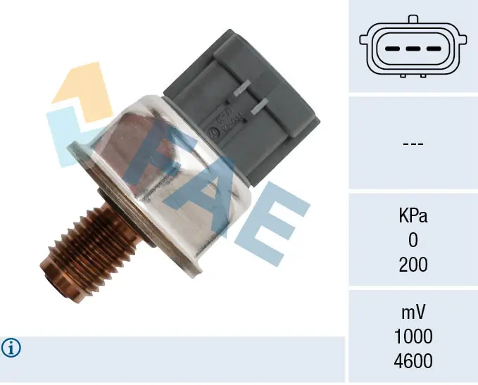 Sensor, fuel pressure