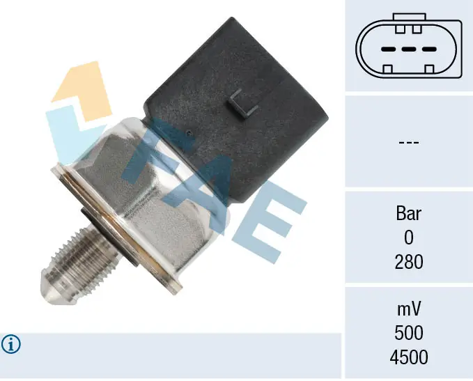 Sensor, fuel pressure