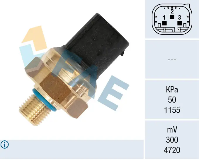 Sensor, fuel pressure