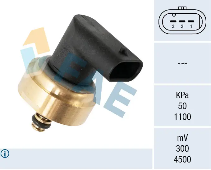 Sensor, fuel pressure