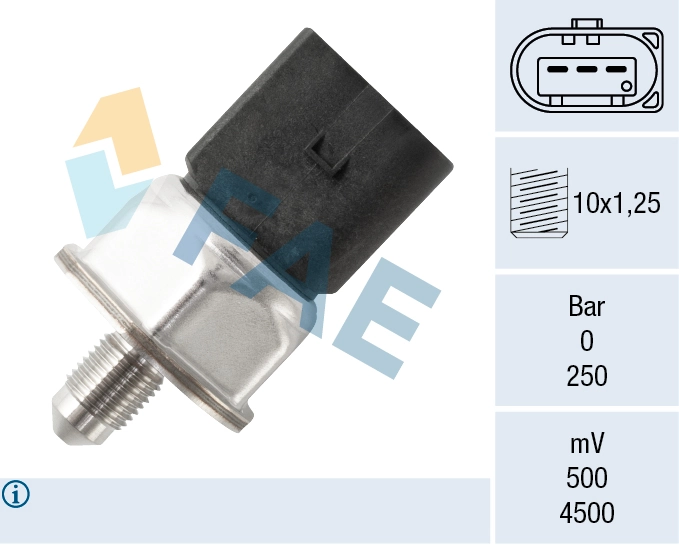 Sensor, fuel pressure