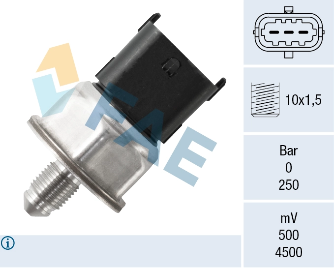 Sensor, fuel pressure