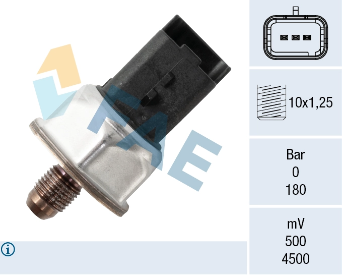 Sensor, fuel pressure