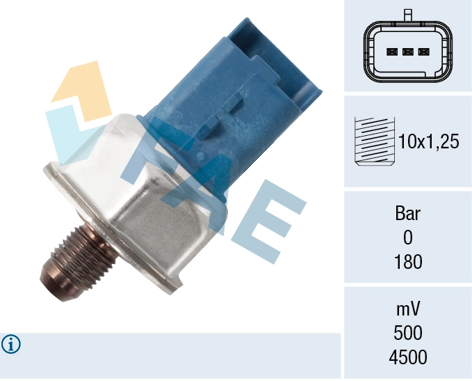 Sensor, fuel pressure