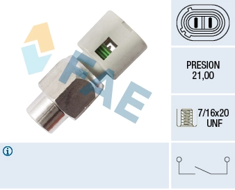 Sensor, oil pressure