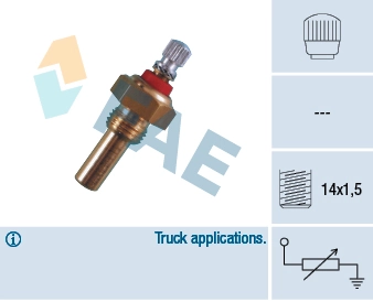 Sensor, coolant temperature