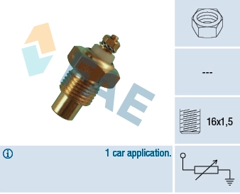 Sensor, coolant temperature