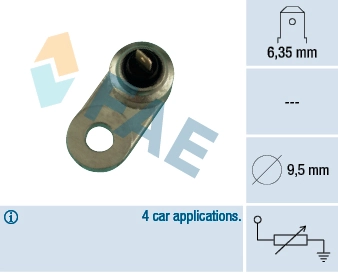 Sensor, coolant temperature