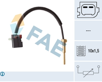 Sensor, coolant temperature
