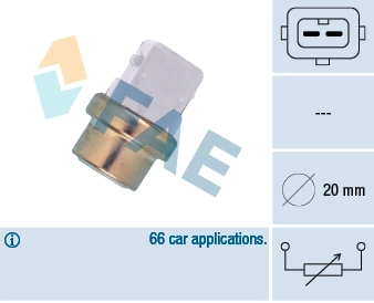 Sensor, coolant temperature