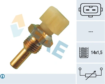 Sensor, coolant temperature