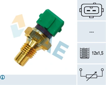 Sensor, coolant temperature