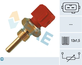 Sensor, coolant temperature