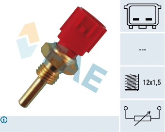 Sensor, coolant temperature