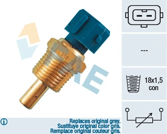Sensor, coolant temperature