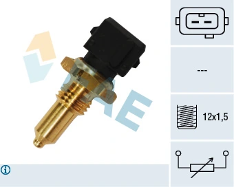 Sensor, oil temperature