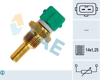 Sensor, cylinder head temperature